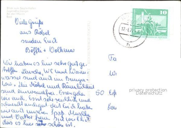 Roebel Mueritz Seglerhafen Jugendherberge BAd – Bild 2