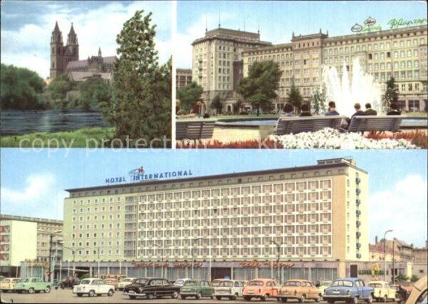 Magdeburg Dom Wilhelm Pieck Allee Hotel Internati