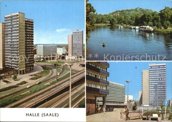 Halle Saale Hochstraße Ernst Thälmann Platz Saalepa