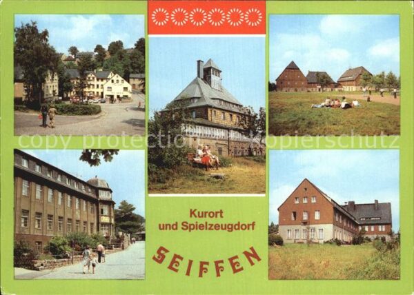 Seiffen Erzgebirge HO Gaststätte Buntes Haus Spielzeugmuse