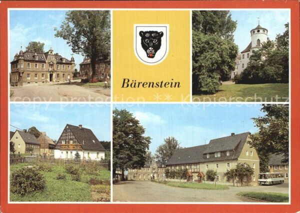 Baerenstein Altbezirk Dresden Rathaus Erholungsheim Platz der Jungen