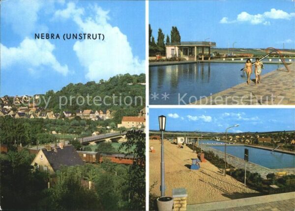 Nebra Unstrut Panorama Schwimmbad
