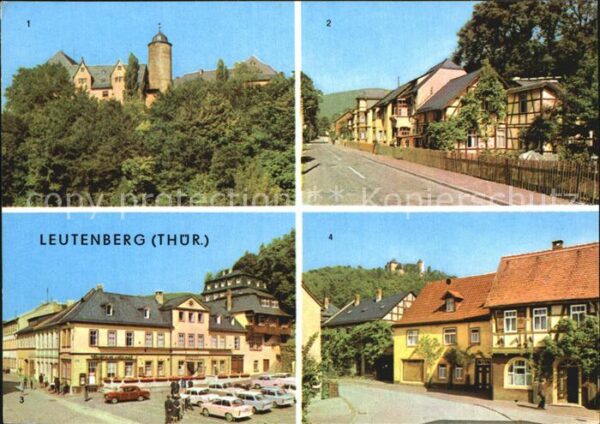 Leutenberg Thueringen Friedensburg Wurzbacher Straße Markt