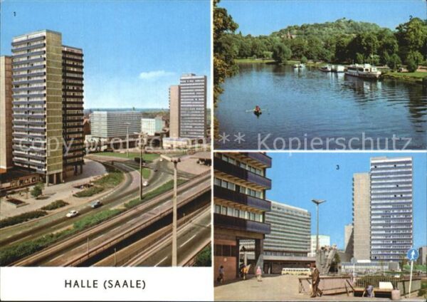 Halle Saale Hochstraße Ernst Thälmann Platz Saalepa