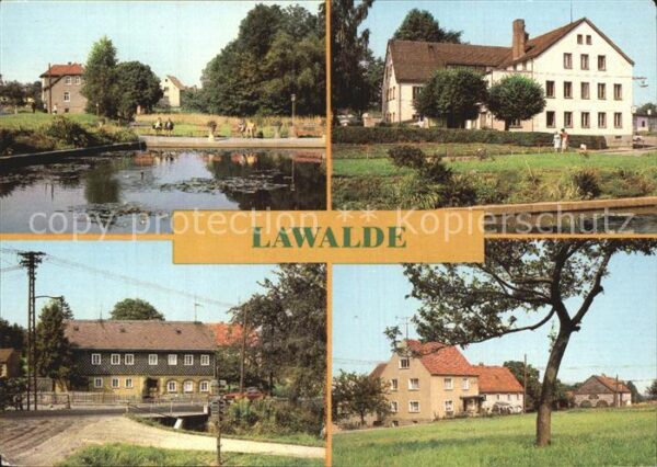Lawalde Seerosenteich FDGB Vertragshaus Kretsch