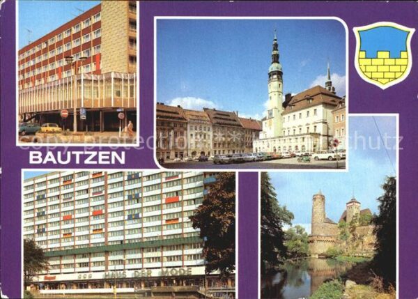 Bautzen HO Cafe Lubin Markt Rathaus Alte Wasser