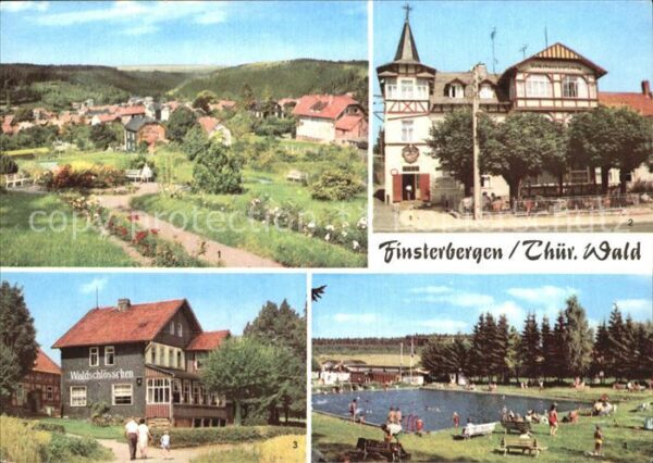 Finsterbergen Volkshaus zur Linde Cafe Waldschlössche
