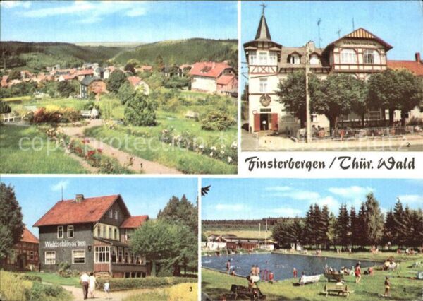Finsterbergen Volkshaus zur Linde Cafe Waldschlössche