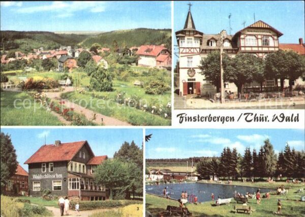 Finsterbergen Volkshaus Zur Linde Cafe Waldschlössche