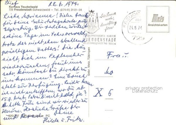 Freudenstadt Kurhaus Teuchelwald – Bild 2