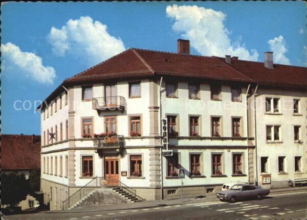 Bonndorf Schwarzwald Gasthof Sonne