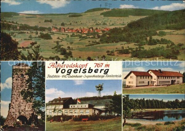Vogelsberg Hessen Hoherodskopf Taufstein VHC Clubhäuser J