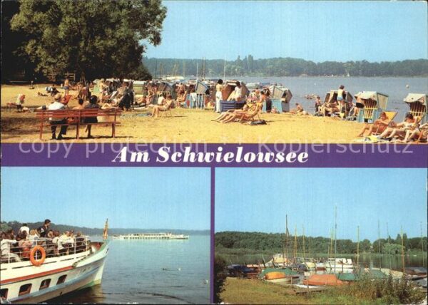 Ferch Schwielowsee Strandbad Seglerhafen Weiß