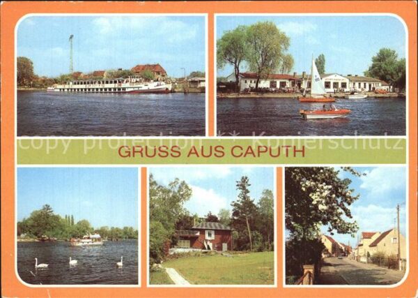 Caputh Dampferanlegestelle Gaststätte Strandba