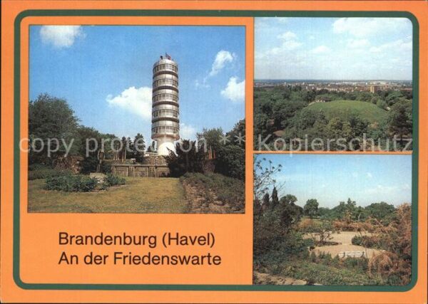 Brandenburg Havel Friedenswarte Volkspark Marienberg