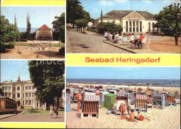 Heringsdorf Ostseebad Usedom Konzertplatz Kulturhaus FDGB Erholungsh