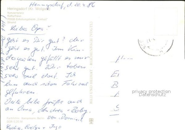 Heringsdorf Ostseebad Usedom Konzertplatz Kulturhaus FDGB Erholungsh – Bild 2