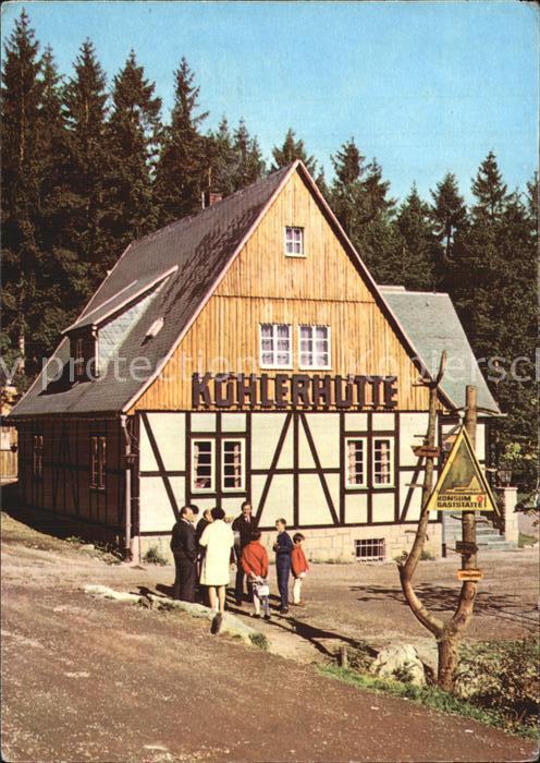 Sosa Erzgebirge Gaststätte Köhlerhütte