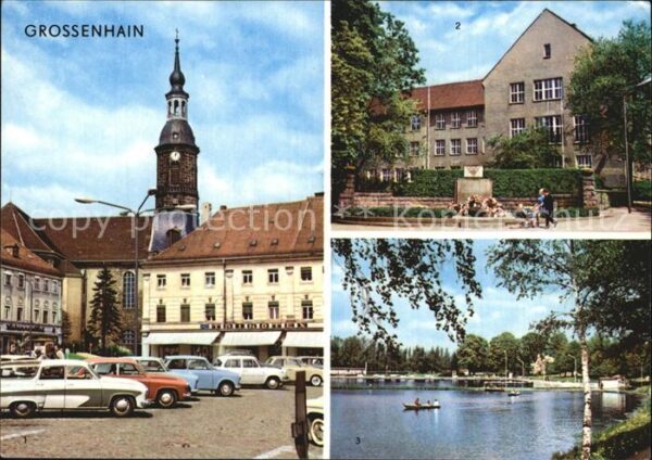 Grossenhain Sachsen Karl Marx Platz VVN Gedenkstätte Berufs