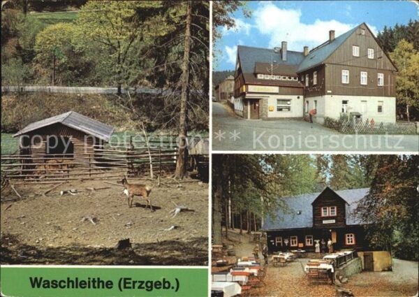 Waschleithe Tierpark Gaststätte Osterlamm Köhlerhüt