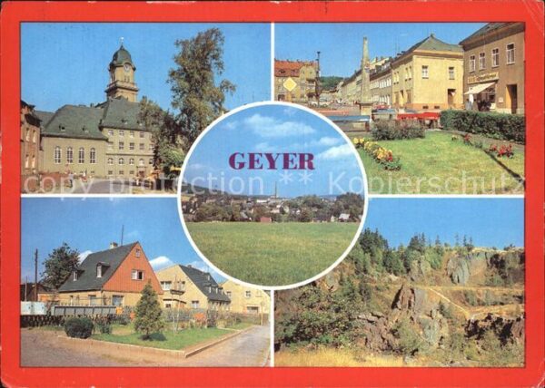 Geyer Rathaus Thumer Straße Karl Marx Platz B