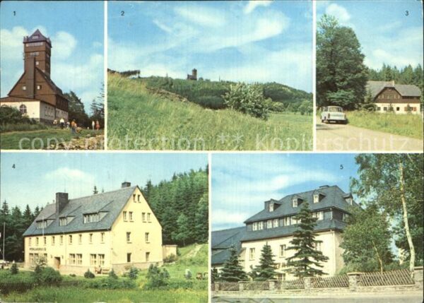 Baerenstein Annaberg-Buchholz Handwerker Erholungsheim HO Gaststätte