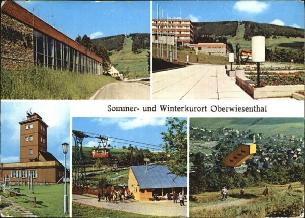 Oberwiesenthal Erzgebirge Hallenschwimmbad Erholungsheim IG Wismu