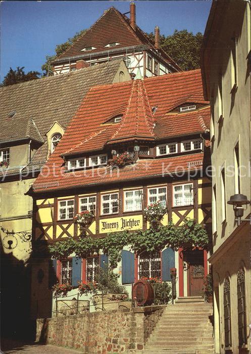 Meissen Elbe Sachsen Romantikrestaurant Vincenz Richter