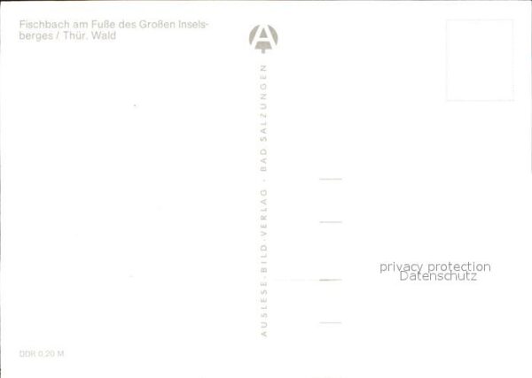 Fischbach Eisenach Großer Inselsberg Thüringer Baude Panor – Bild 2