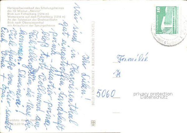Oberwiesenthal Erzgebirge Hallenschwimmbad Fichtelberg Wetterwart – Bild 2