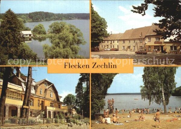 Flecken Zechlin Markt FDGB Erholungsheim Eisenhöhe Zech