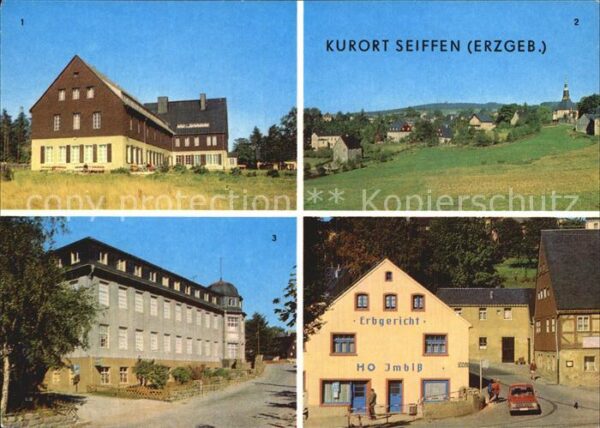 Seiffen Erzgebirge FDGB Erholungsheim Berghof Spielzeugmus