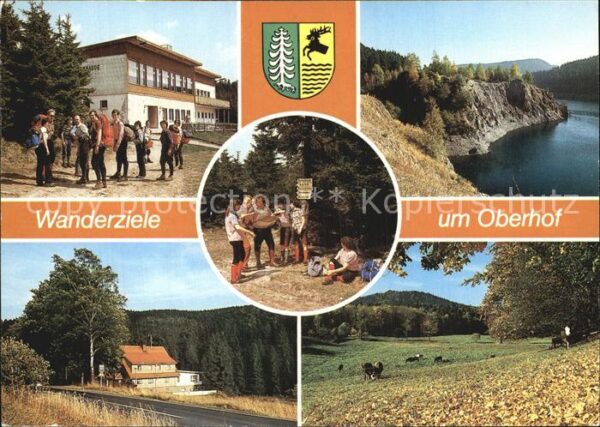 Oberhof Thueringen Schanzenbaude Ohra Talsperre Waldgastst