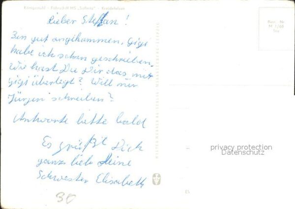 Stubbenkammer Ruegen Königsstuhl Fährschiff MS Saßnitz Kreid – Bild 2