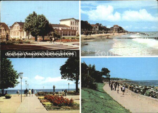 Kuehlungsborn Ostseebad Ortsansichten Strand Park