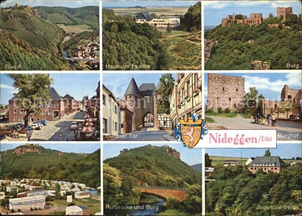 Nideggen Eifel Haus der Familie Burg Rurtal Campingpla