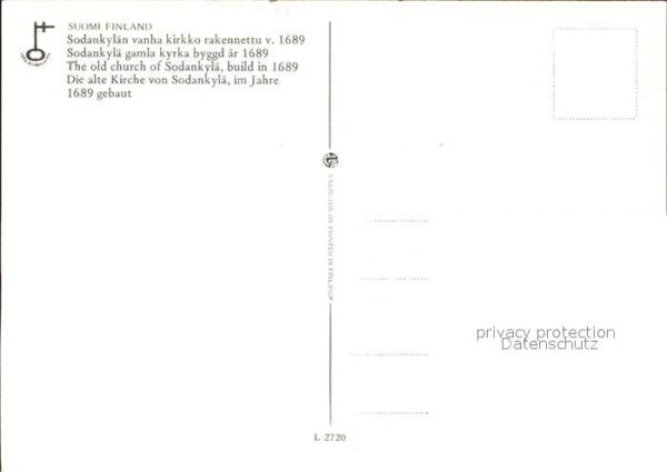 Sodankylae Alte Kirche – Bild 2