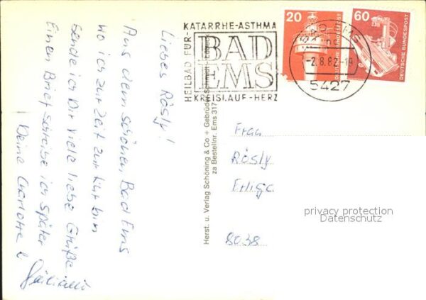 Bad Ems Albert Kurheim Deutsch Orden Hospital – Bild 2