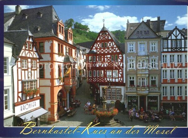 Bernkastel-Kues Weinort Marktplatz