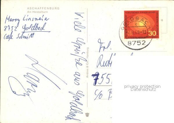 Aschaffenburg Main Herstallturm – Bild 2