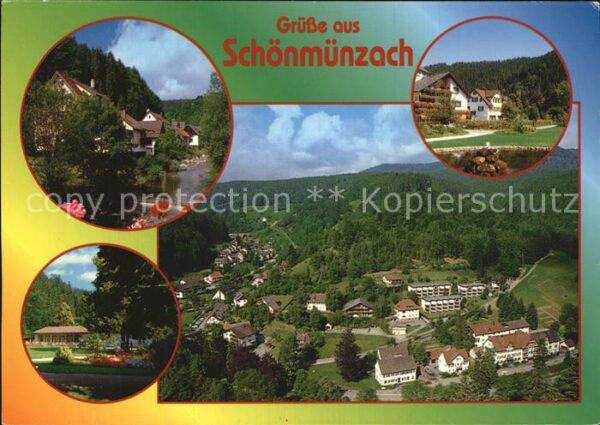 Schoenmuenzach Kneipp Luftkurort Panorama