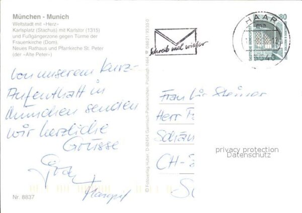 Muenchen Karlsplatz Stachus Karlstor Frauenkirch – Bild 2