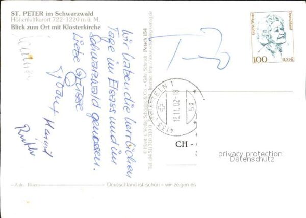 Peter Schwarzwald St Klosterkirche Panorama – Bild 2