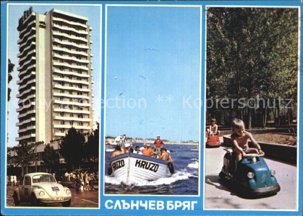 Slantschev Brjag Hotel Boot Kinderautoscooter