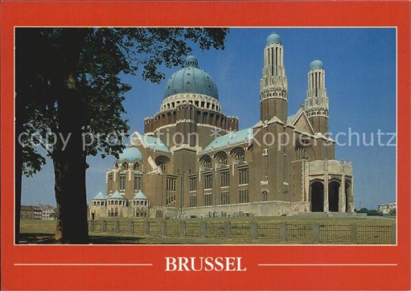 Bruessel Bruxelles Nationale Heilig Herzbasilika