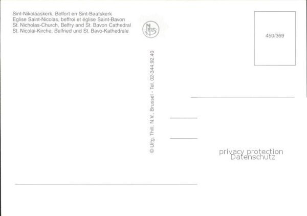 Gent Gand Flandre Sant Nikolaaskerk Sant Baafskerk – Bild 2