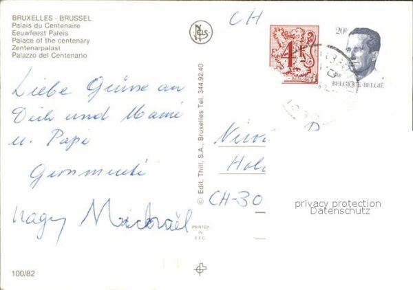 Bruessel Bruxelles Palais du Centenaire – Bild 2
