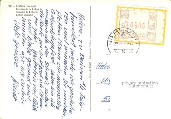 Lisboa Schloss Denkmal  Luftaufnahme – Bild 2