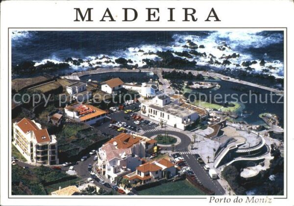 Porto do Moniz Madeira  Portugal Madeira Luftaufnahme
