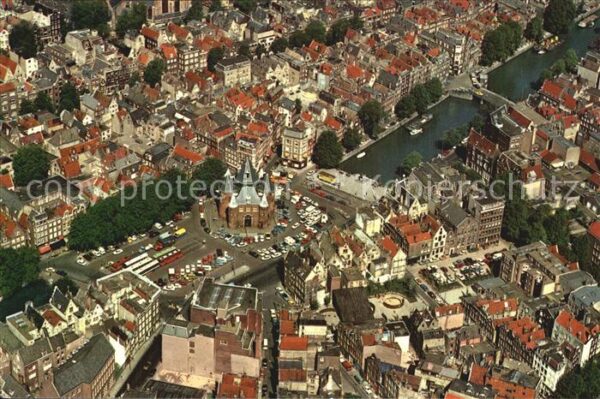 Amsterdam Niederlande Luftaufnahme